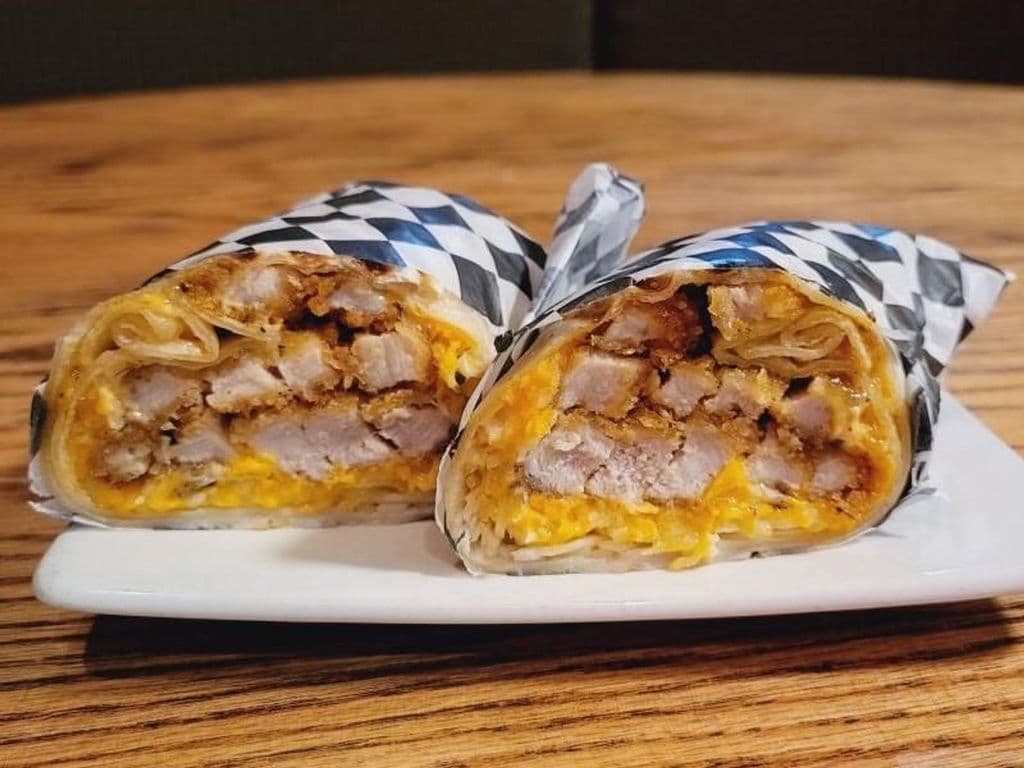 Pork wrap