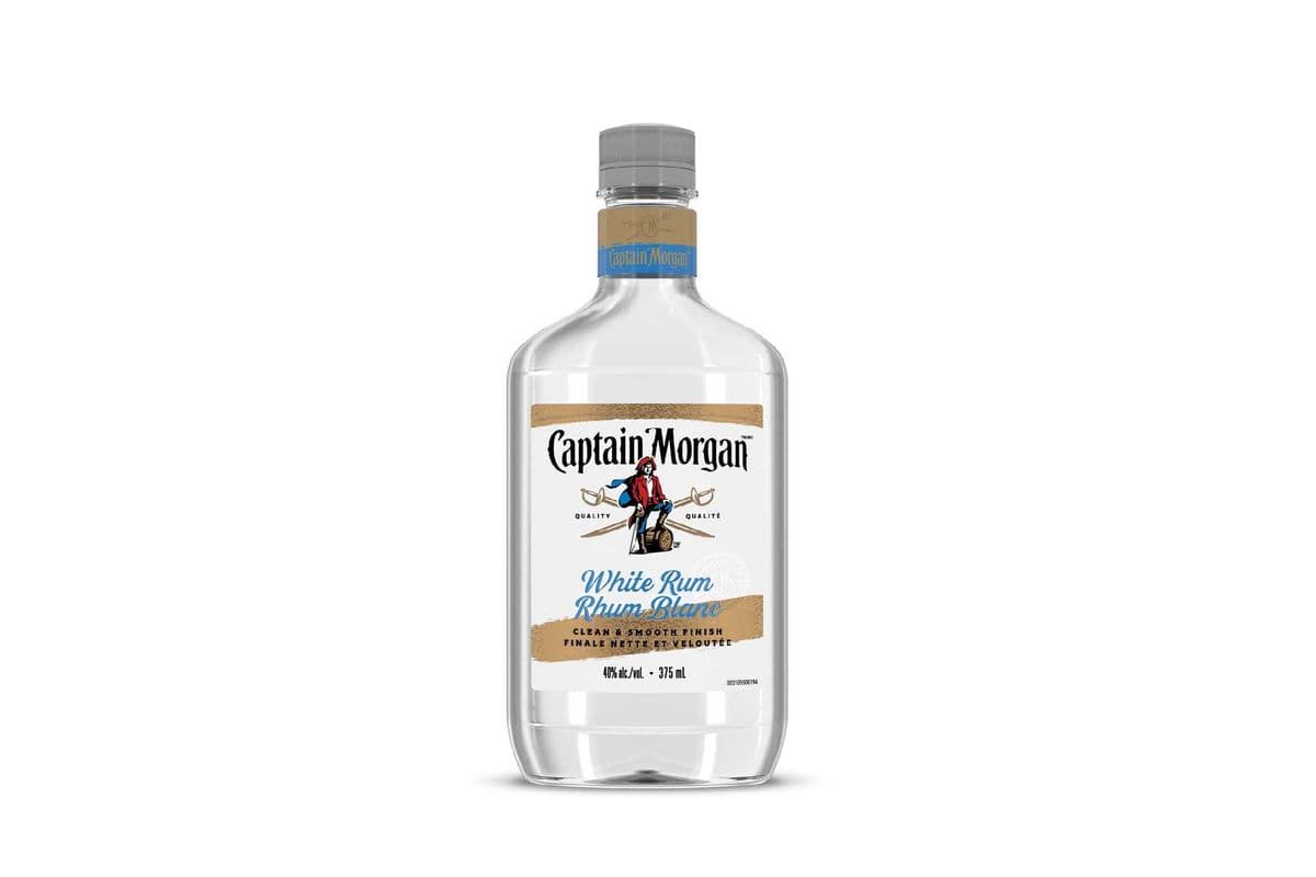 13789. CAPTAIN MORGAN WHITE (1 x 375ML)