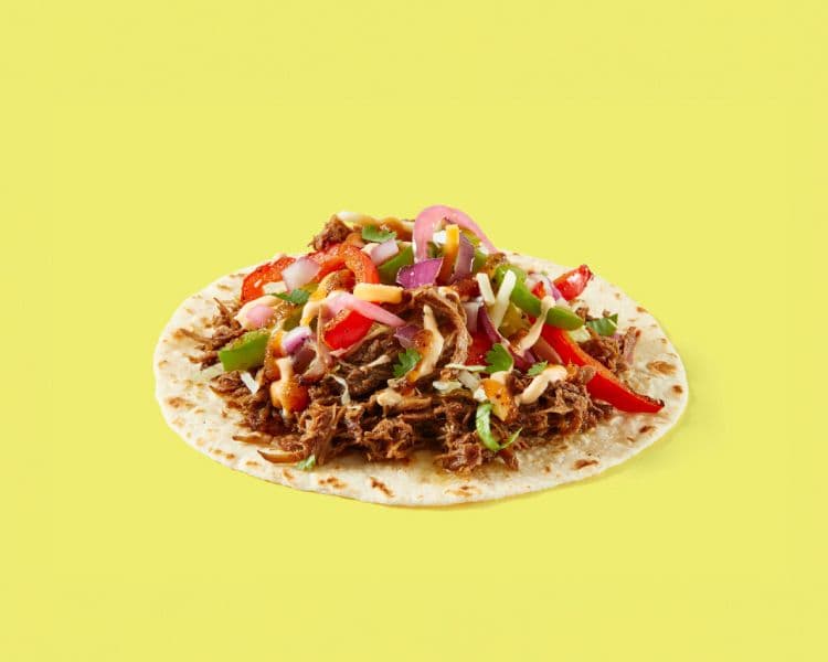 Give it to me baby Barbacoa-Fajita Tacos