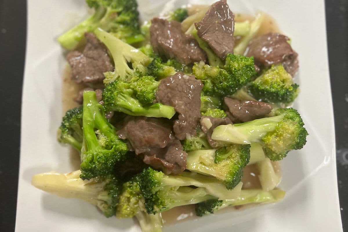 Stir-Fried Broccoli with Beef - Bo Xao Bong Cai Xanh