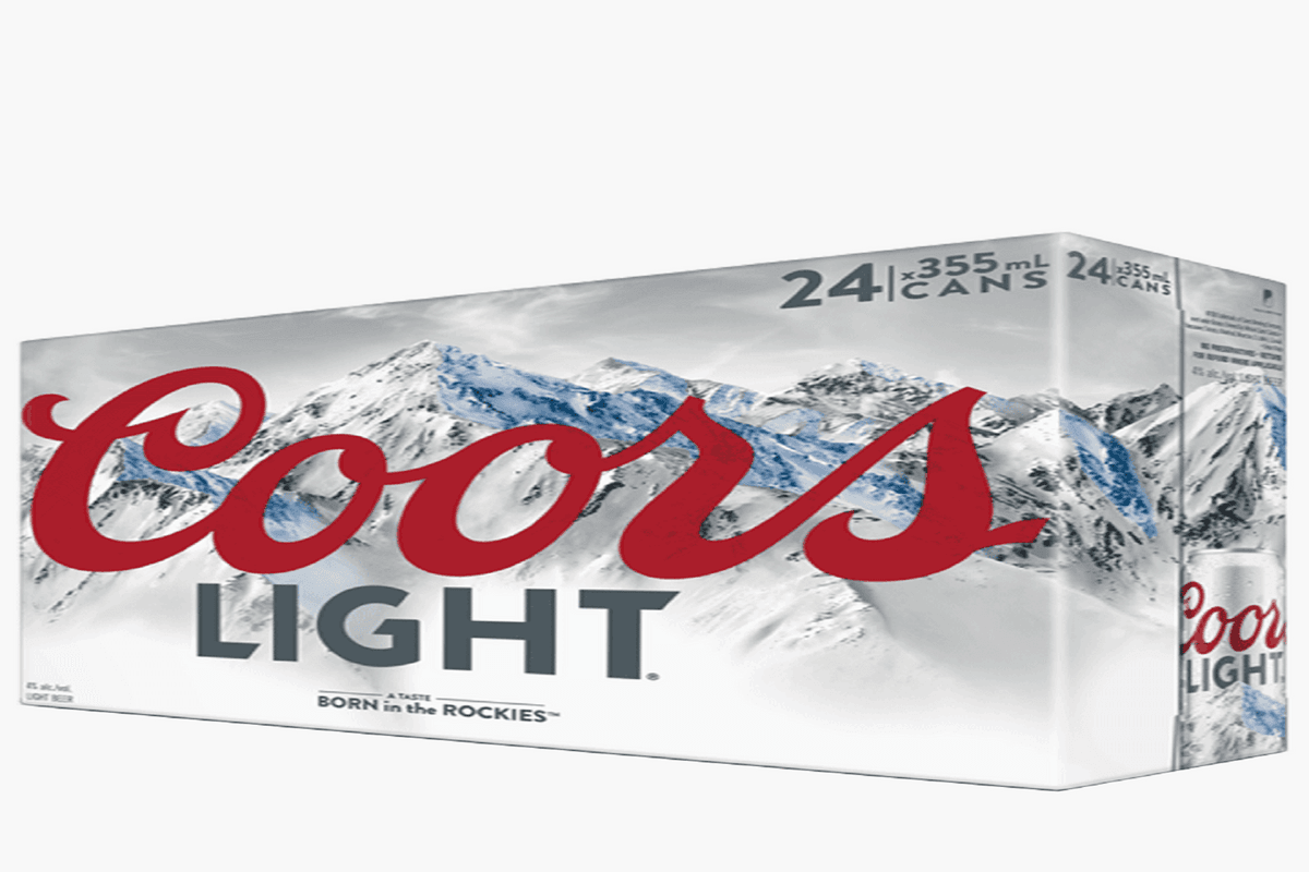 906644. Coors Light (24 Cans) (24 x 24 pack cans)