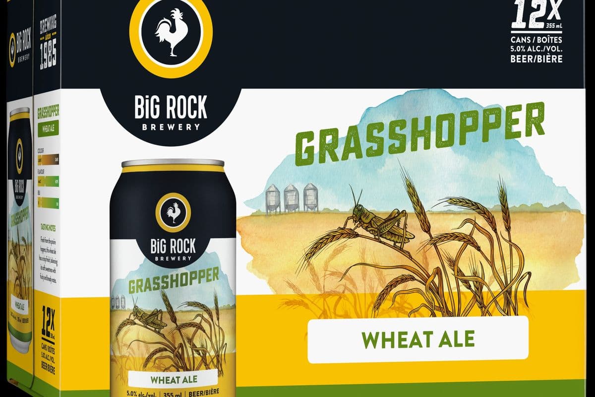 Big Rock Grasshopper Beer 12PK (12 x 355 mL)