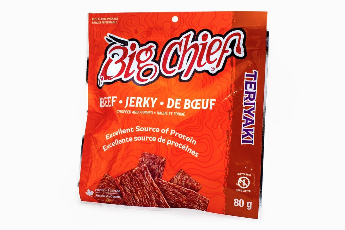 Big Chief Teriyaki Beef Jerky (80g)