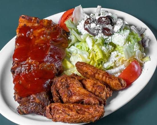 Rib and Wing Combo