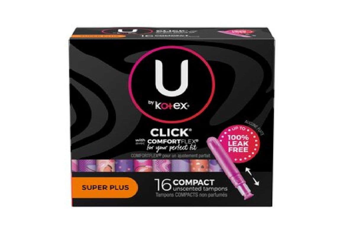 Kotex Click Compact Tampons