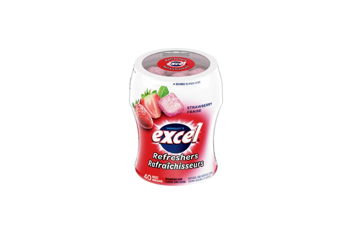 Excel Refreshers Strawberry (40pc) (5 Cal)