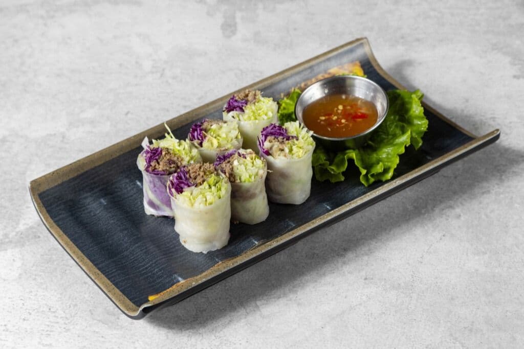 Fresh Lemongrass Beef Roll