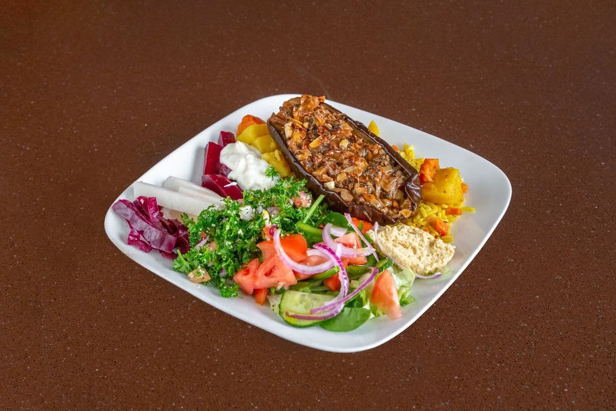 9. Vegetarian Plate