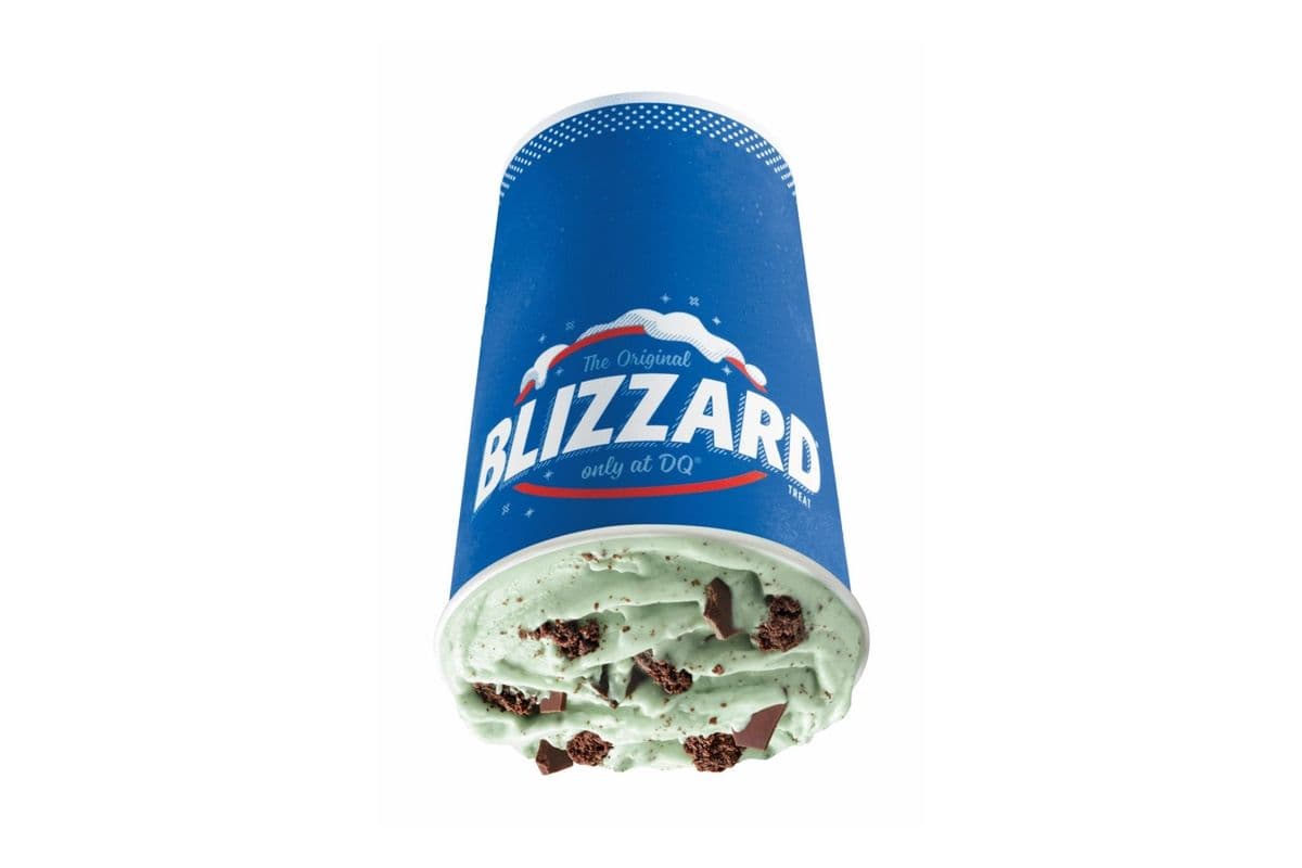 Dessert Blizzard MD Au Brownie Et a la Menthe