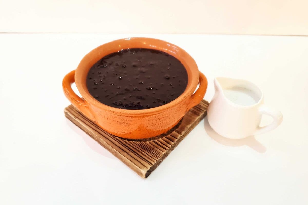 Black Glutinous Rice with Coconut Milk 椰汁黑糯米