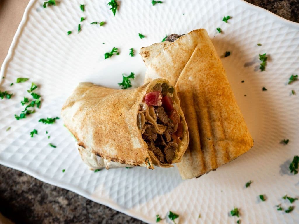 Beef Shawarma Wrap