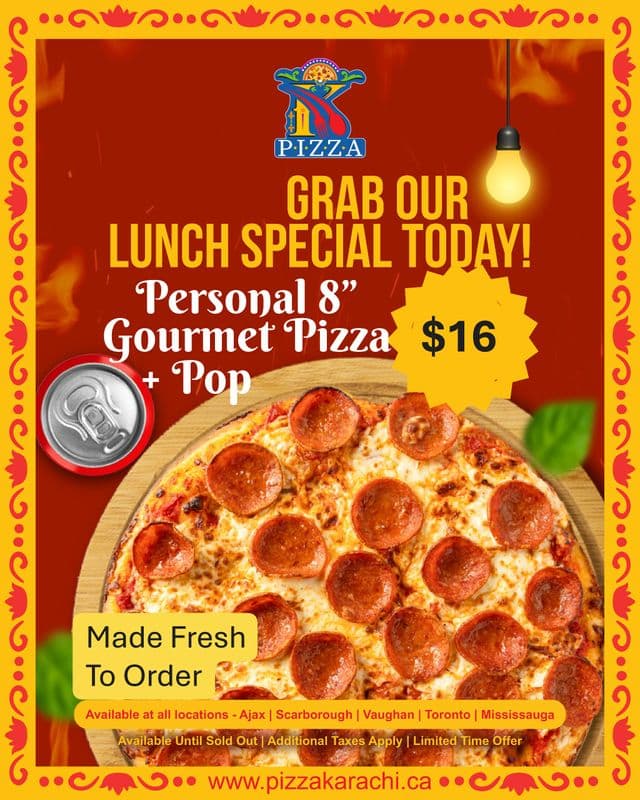 Personal Pizza Deal