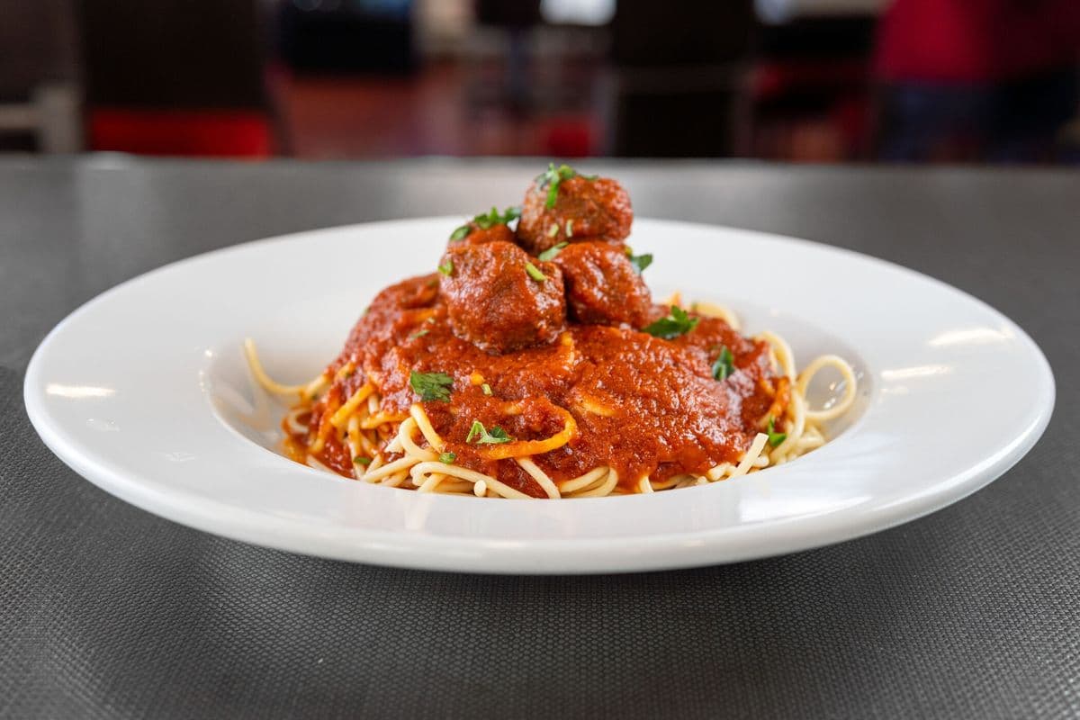 Spaghetti aux boulette de viandes