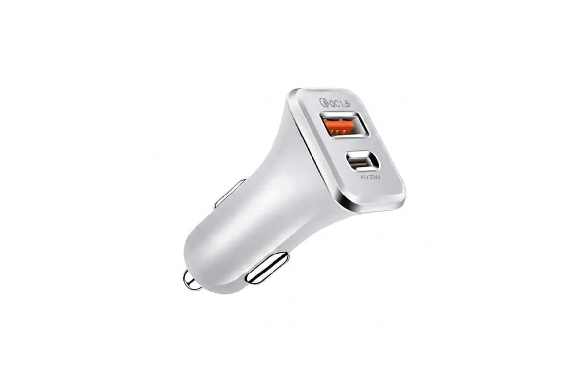 Smart Accessories Dual Adapter for vehicle (USB-A / USB-C PD 20W)