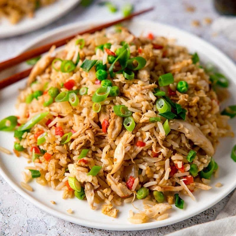 Chicken Fried Rice / Riz Frit au Poulet 