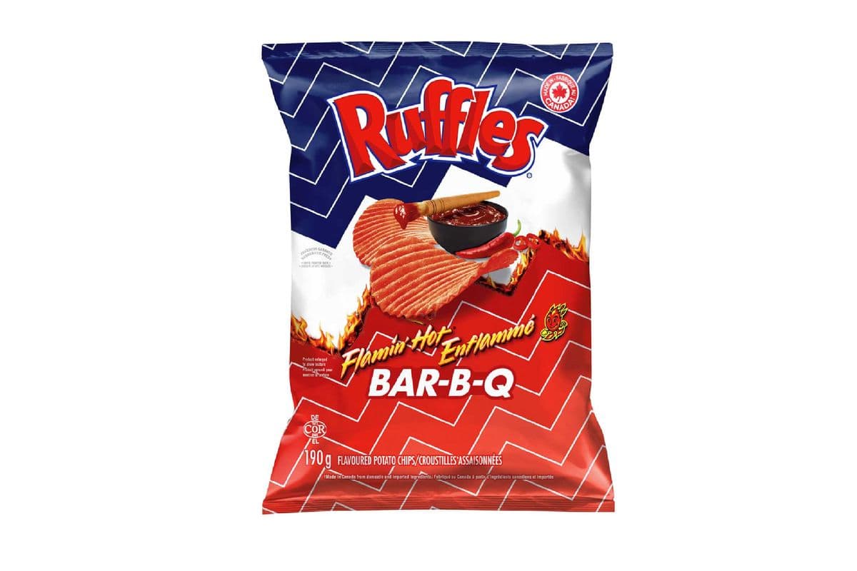 Ruffles Bar.B.Q (Flamin' Hot) (190 g)