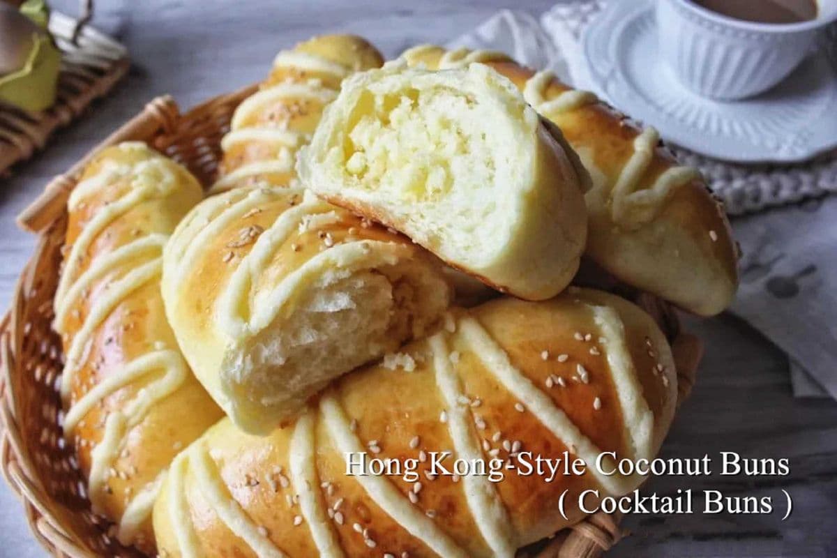 Hong Kong Coconut Buns(Cocktail Buns) (100g)