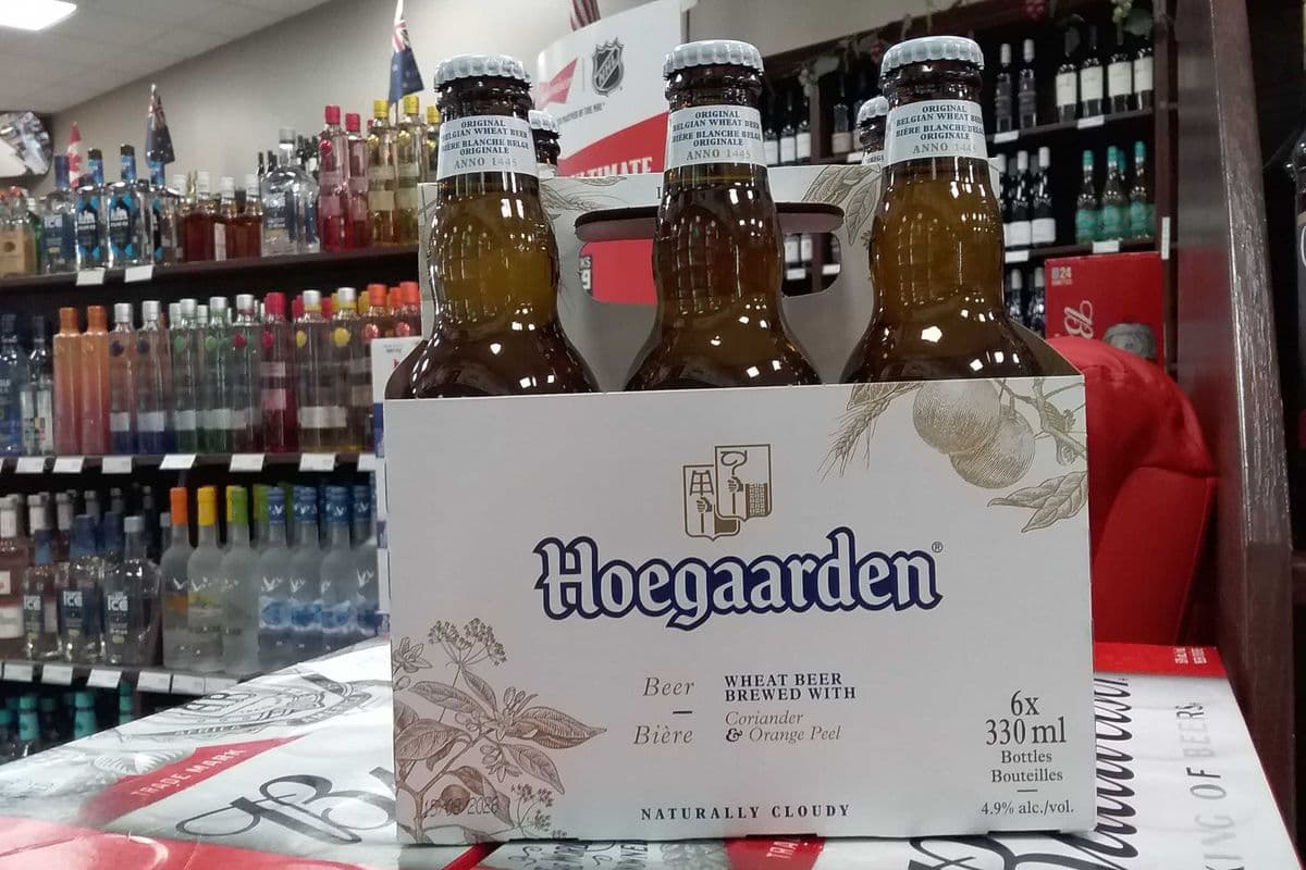 Hoegaarden 6 bottles (1 x 6 x 330 ml bottles)