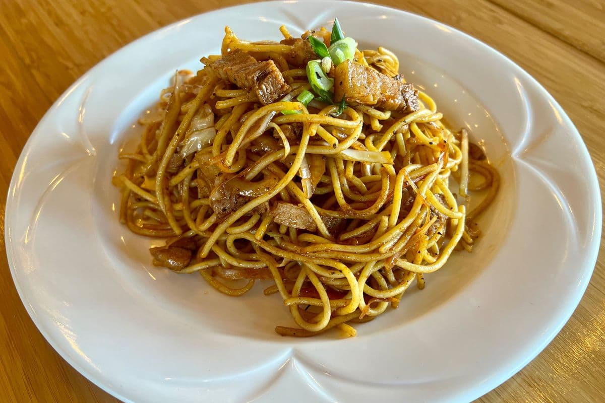 Regular Pork Hakka Noodles