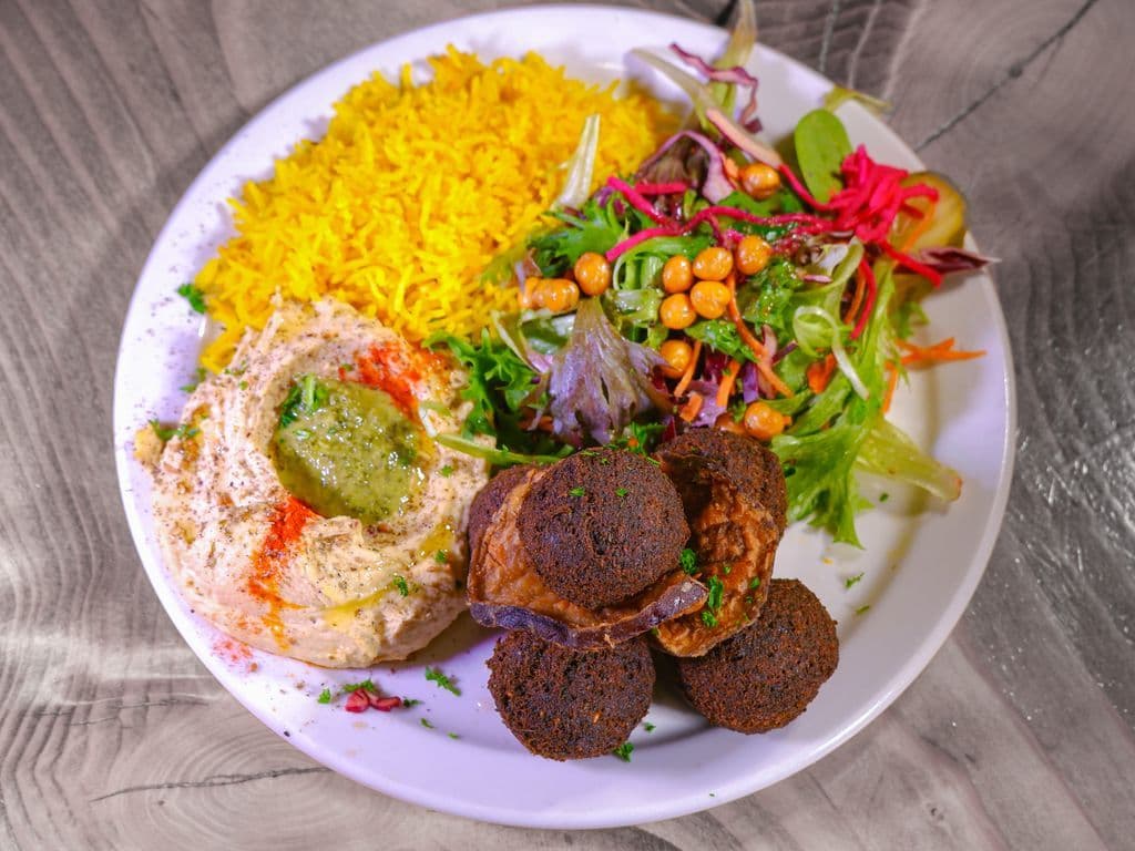 Falafel Rice Platter