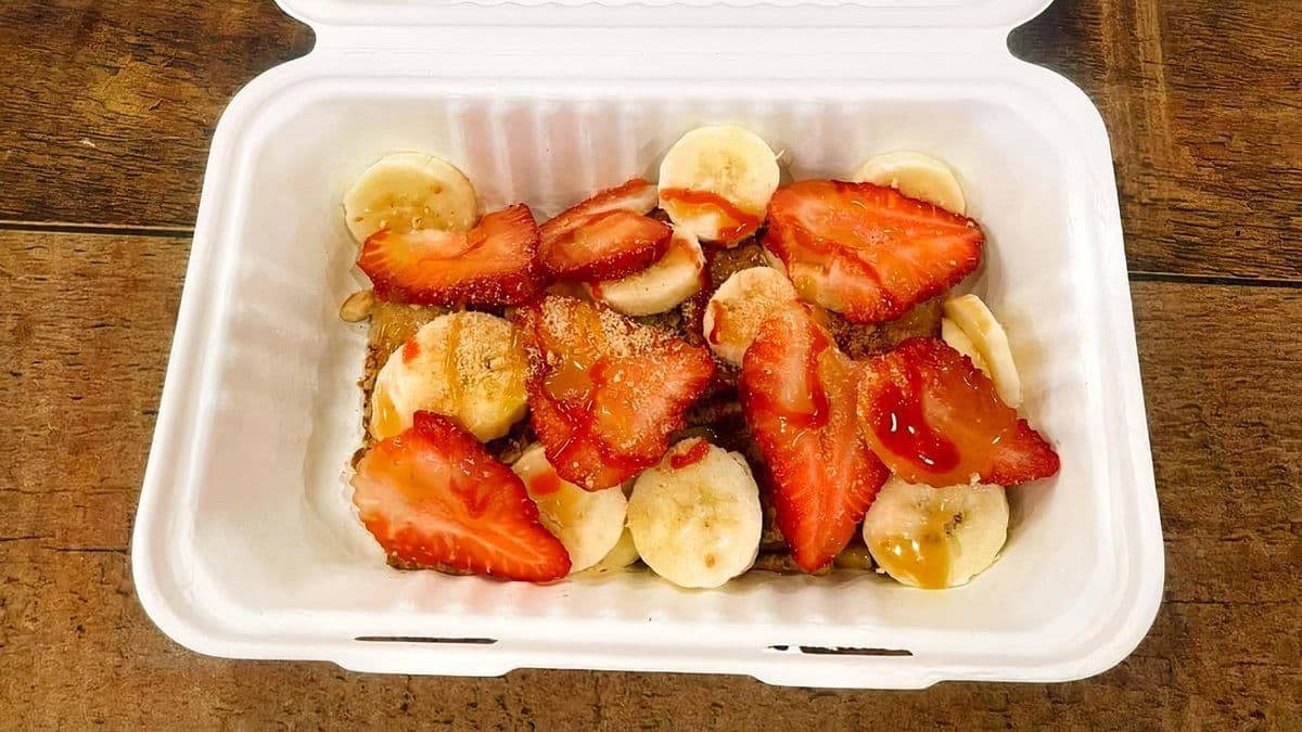 Le Nutella Fraise Banane / The Nutella Strawberry-Banana (Crêpe)
