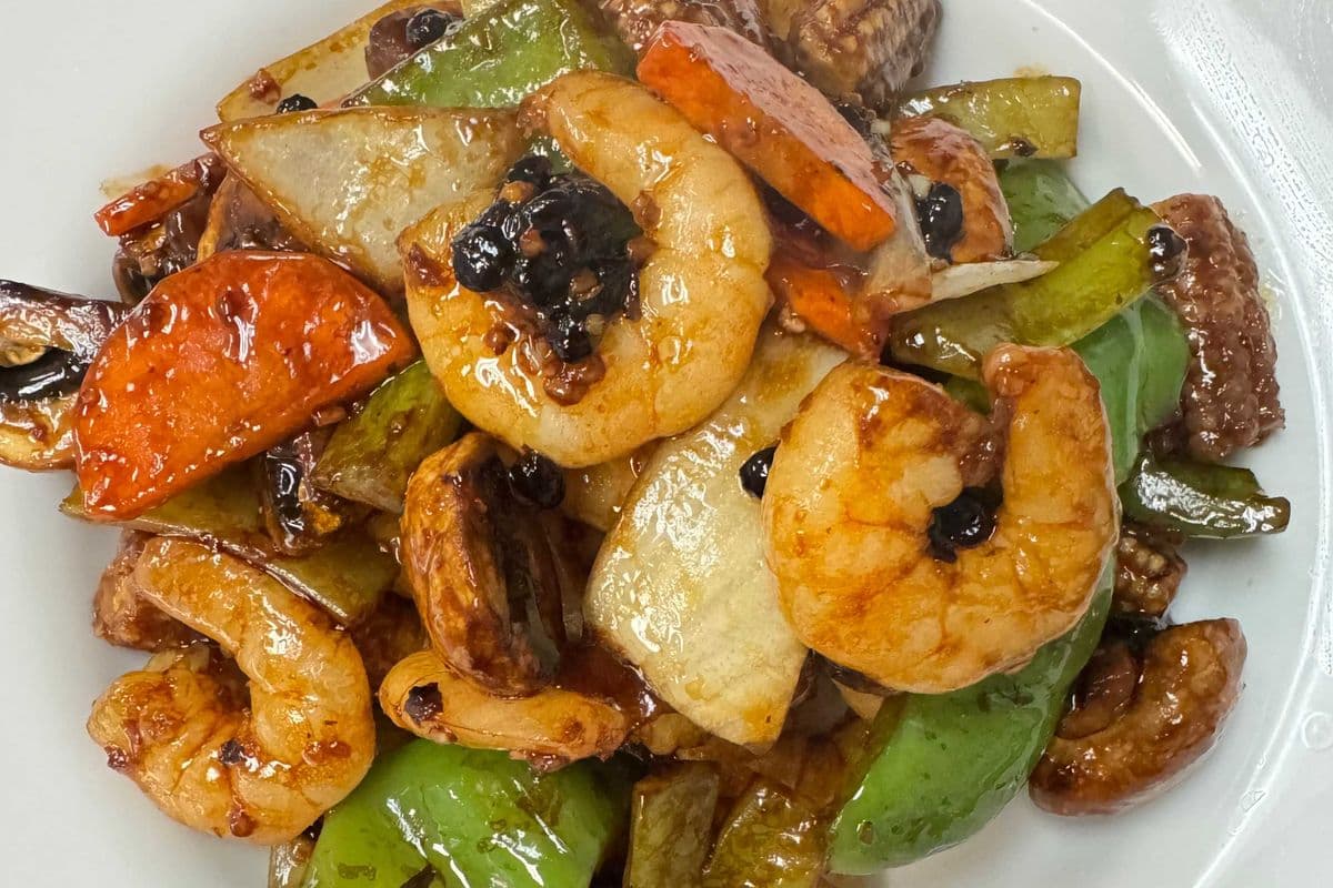 Shrimp with Black Beans Sauce 豉汁虾