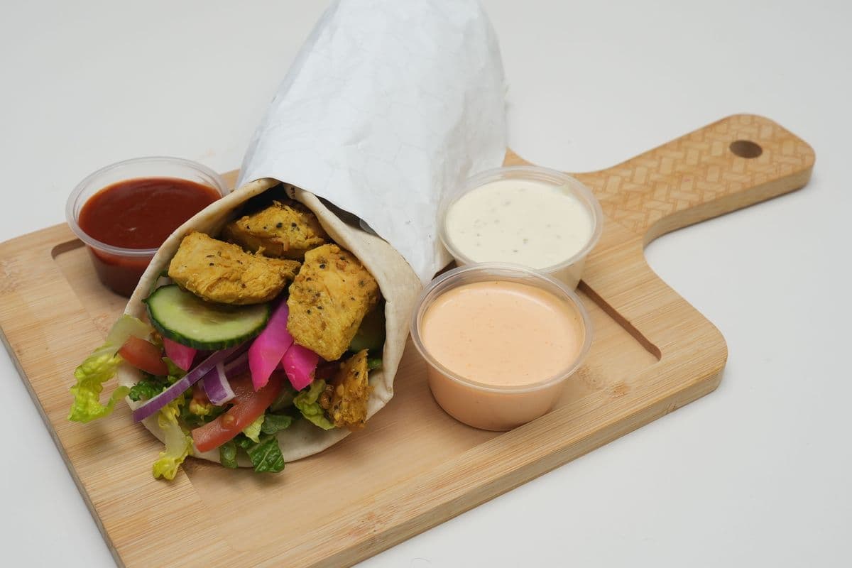 Chicken Souvlaki Wrap