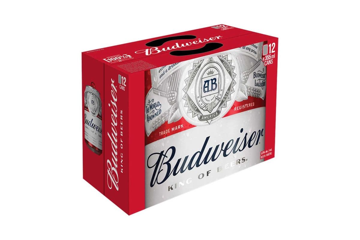 850818 - Budweiser (12 x 355ml)