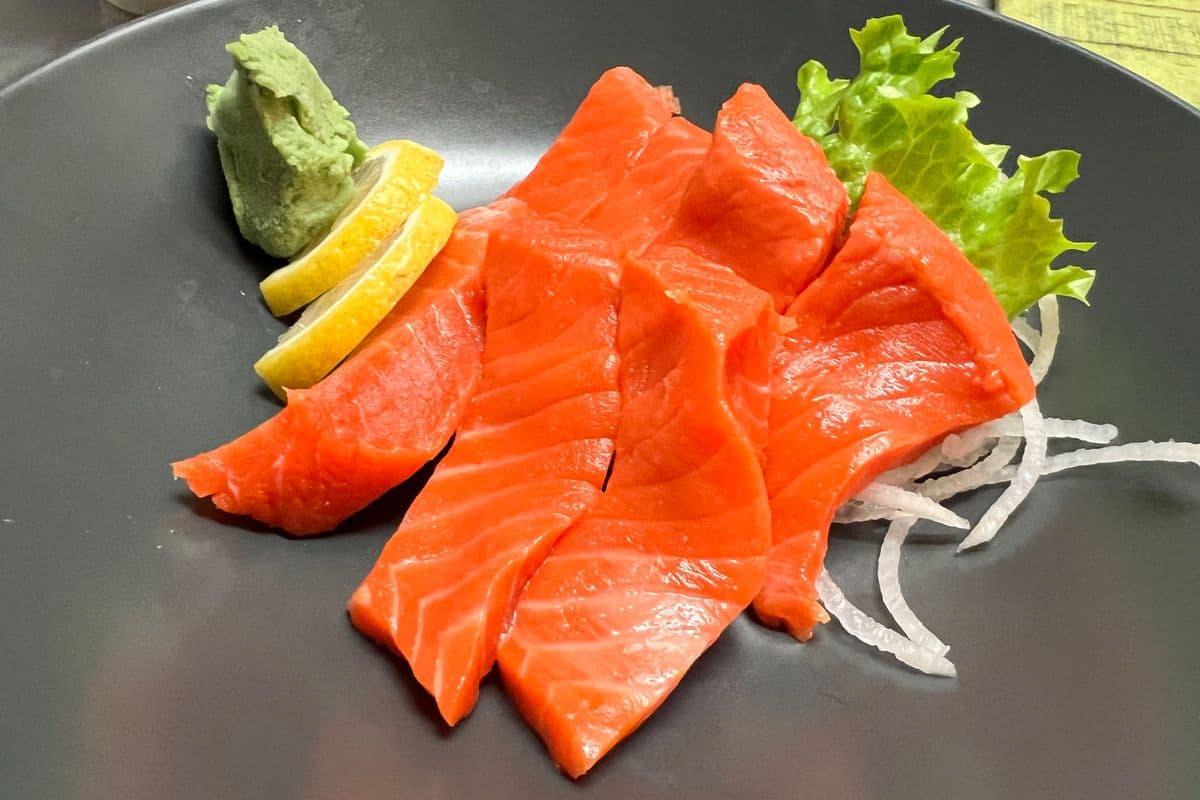 Wild Salmon Sashimi