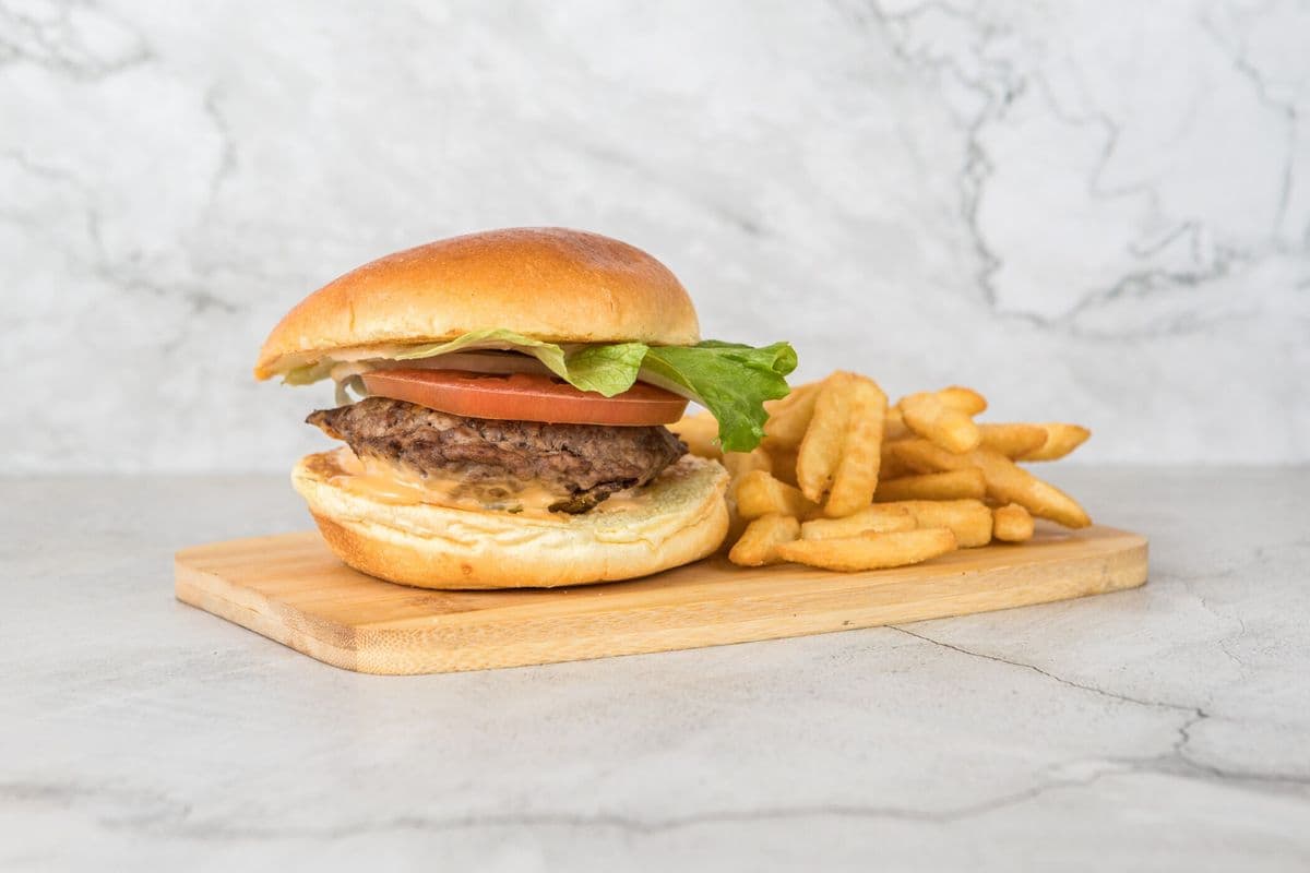 Heavenly Cheese Burger Combo