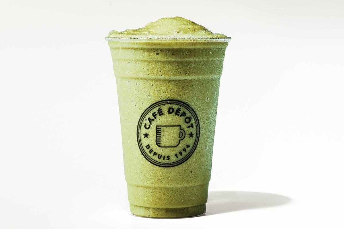 Frappé au matcha Coco / Coco Matcha Frappe