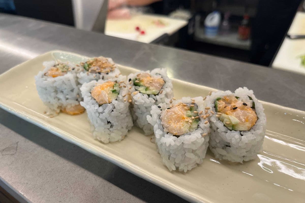 Chopped Scallop Roll