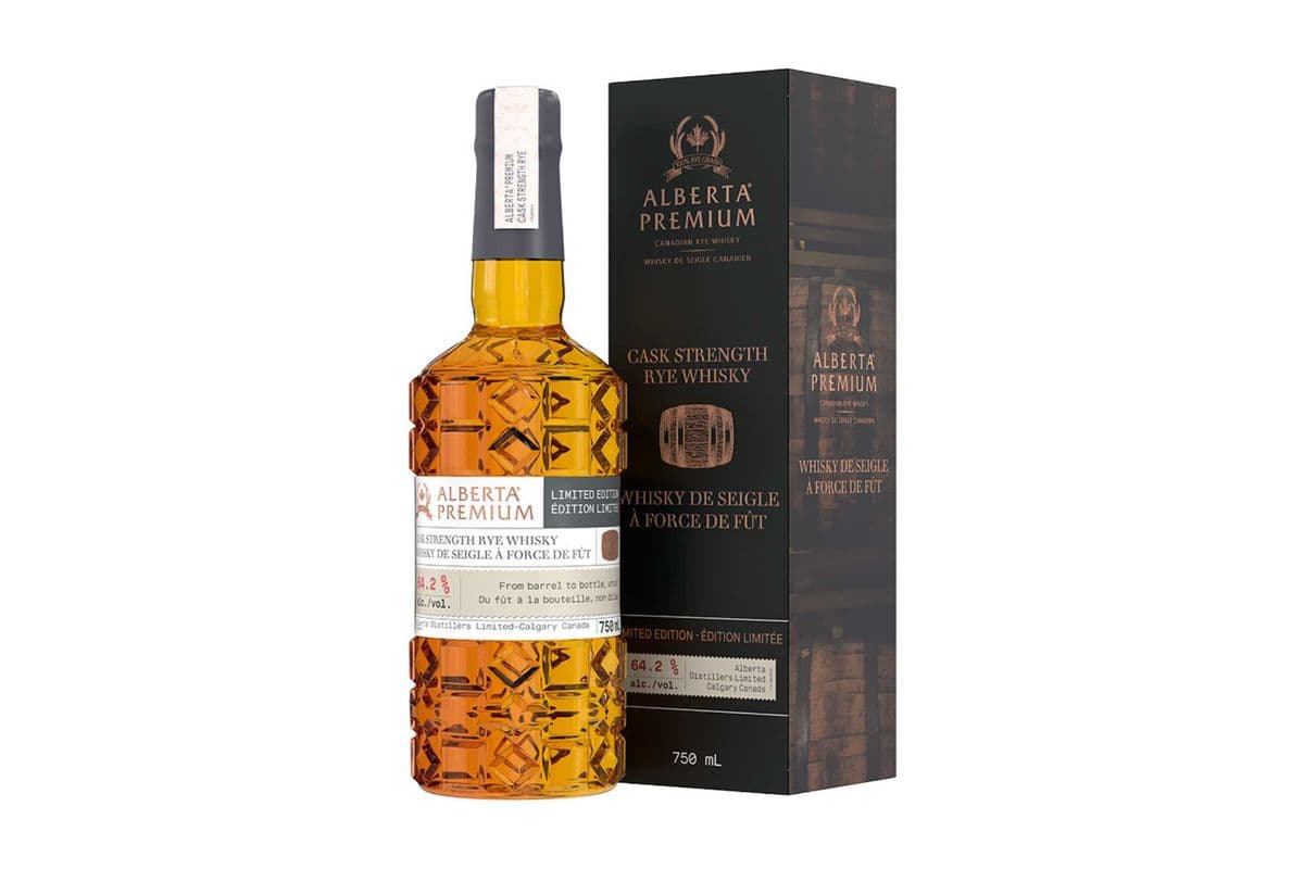 Alberta Premium CASK STRENGTH Canadian Rye Whisky (Canada) (1 x 750ML)