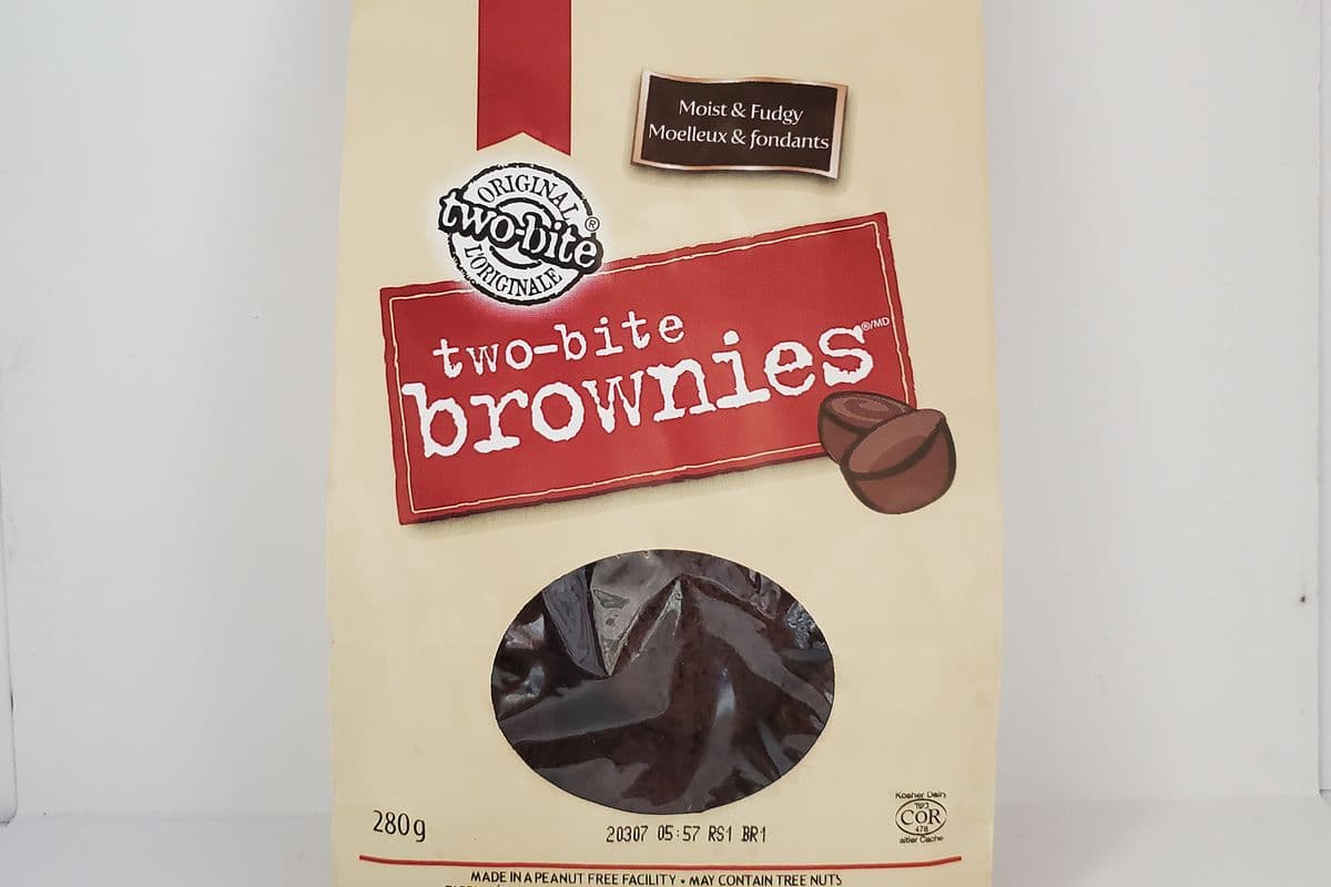 Two bites Brownies 280g 2 Bags or (8 bags x 70g ea)