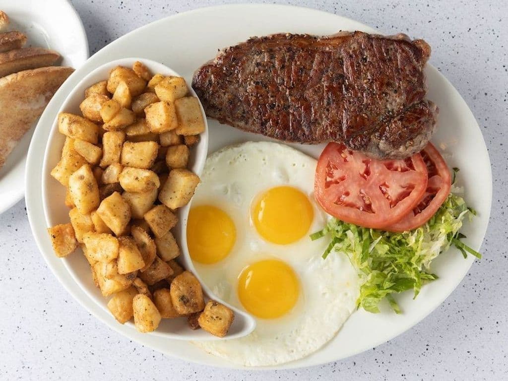 8oz Steak 'N Eggs