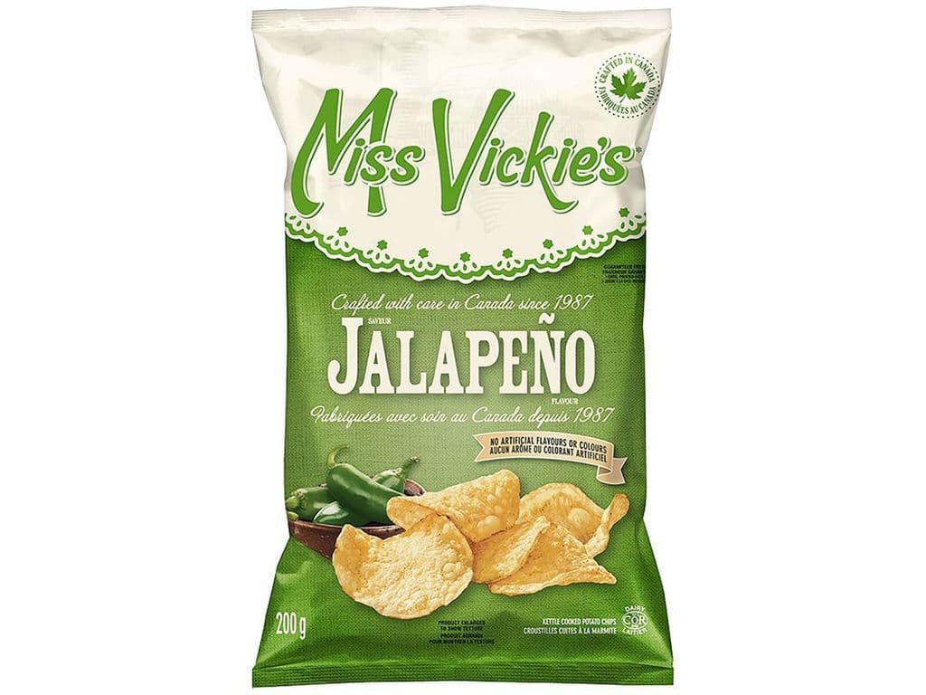 Miss Vickies Jalapeno Kettle Cooked Chips 200g