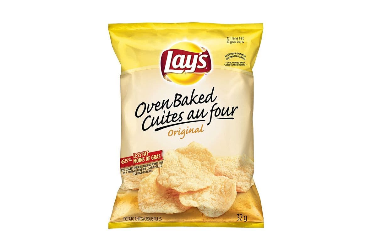 Lay's® Cuites au four original (côté)