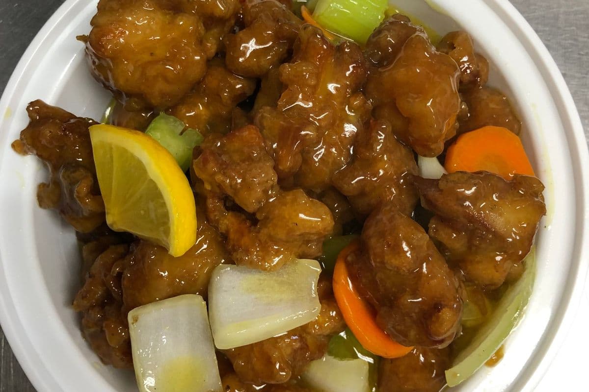 Stir Fried Lemon Chicken