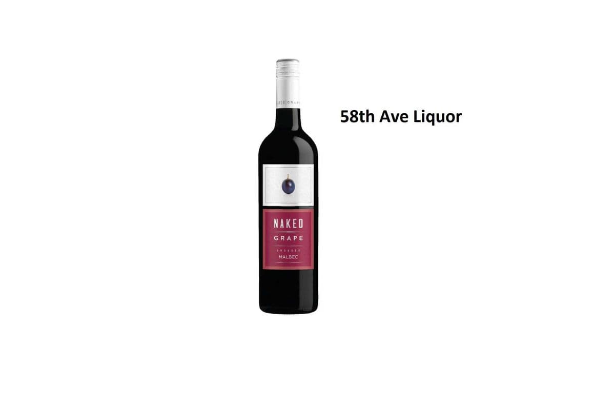 NAKED GRAPE MALBEC 750ML (1 x 750ML)