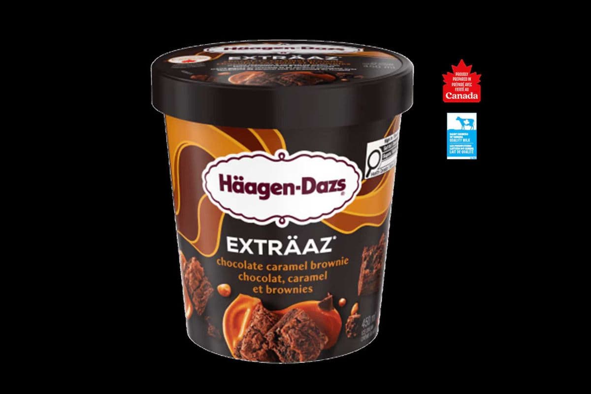 HÄAGEN-DAZS EXTRÄAZ Chocolate Caramel Brownie 450 ml (450 ml)