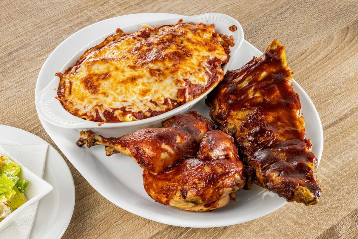 BBQ Ribs and Chicken Combo