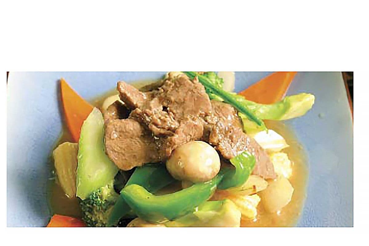 Beef and Mixed Vegetables