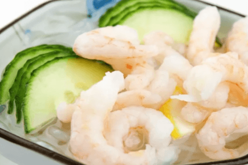 43. Shrimp Sunomono