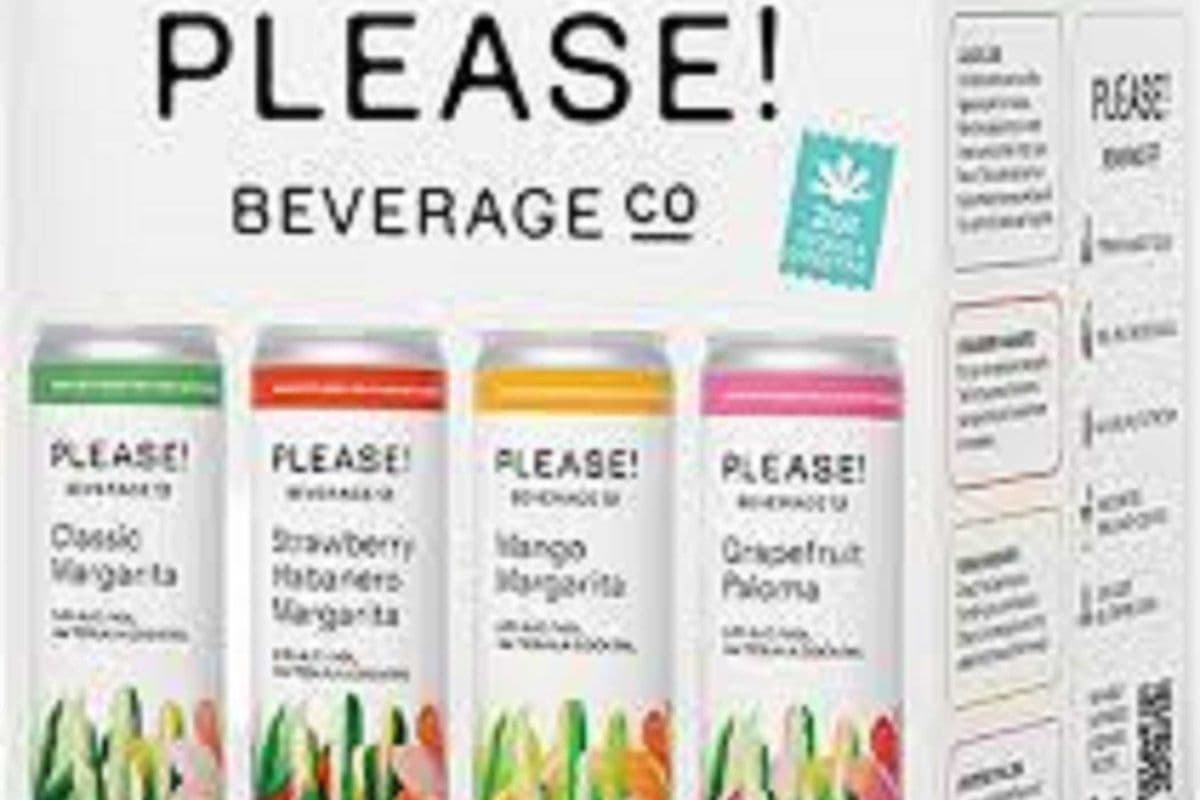 Please Beverage Tequila Mixer (4 x 355 ml)