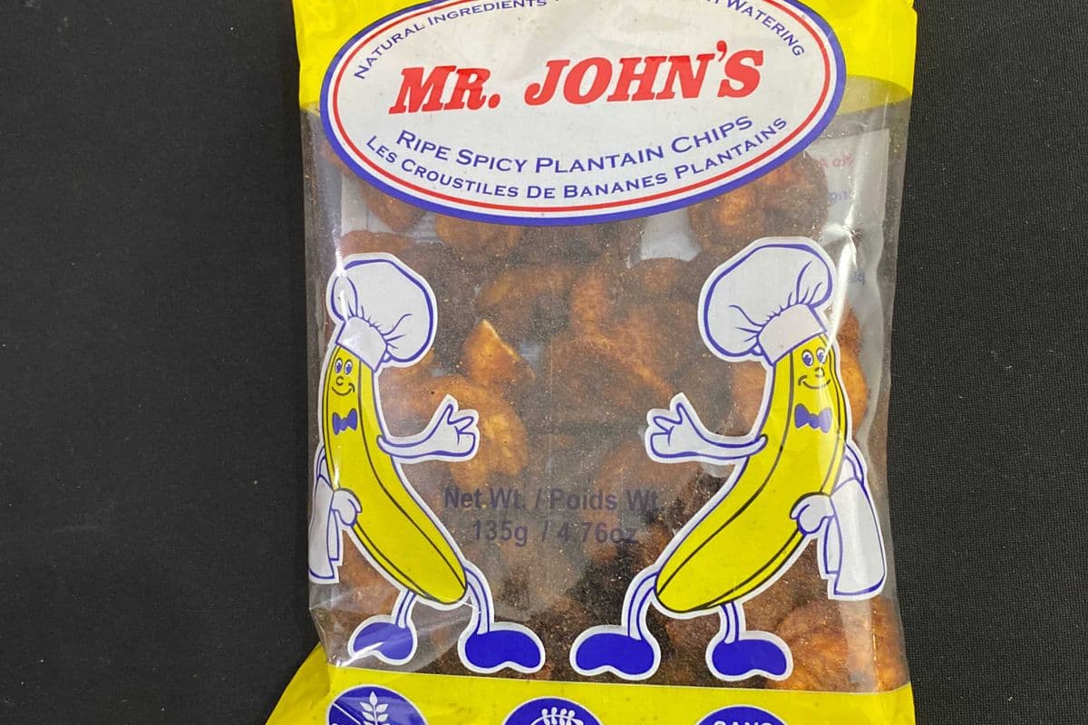 Mr. John's chips de plantains épicées (135g)