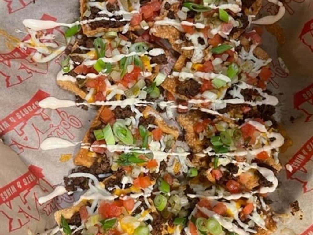 John Max Bacon & Cheese Wonton Nachos