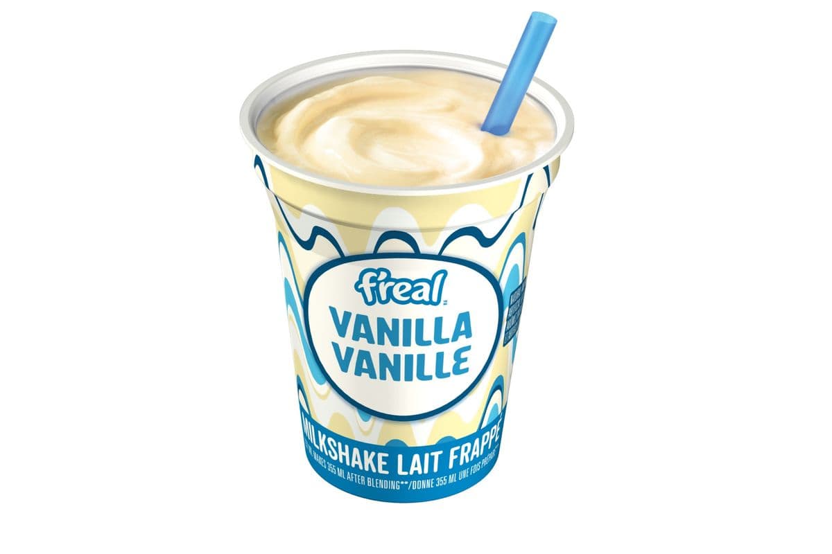 F'Real Lait frappé - Vanilla (12oz) 77560 / F'Real Milkshake - Vanilla (12oz) 77560