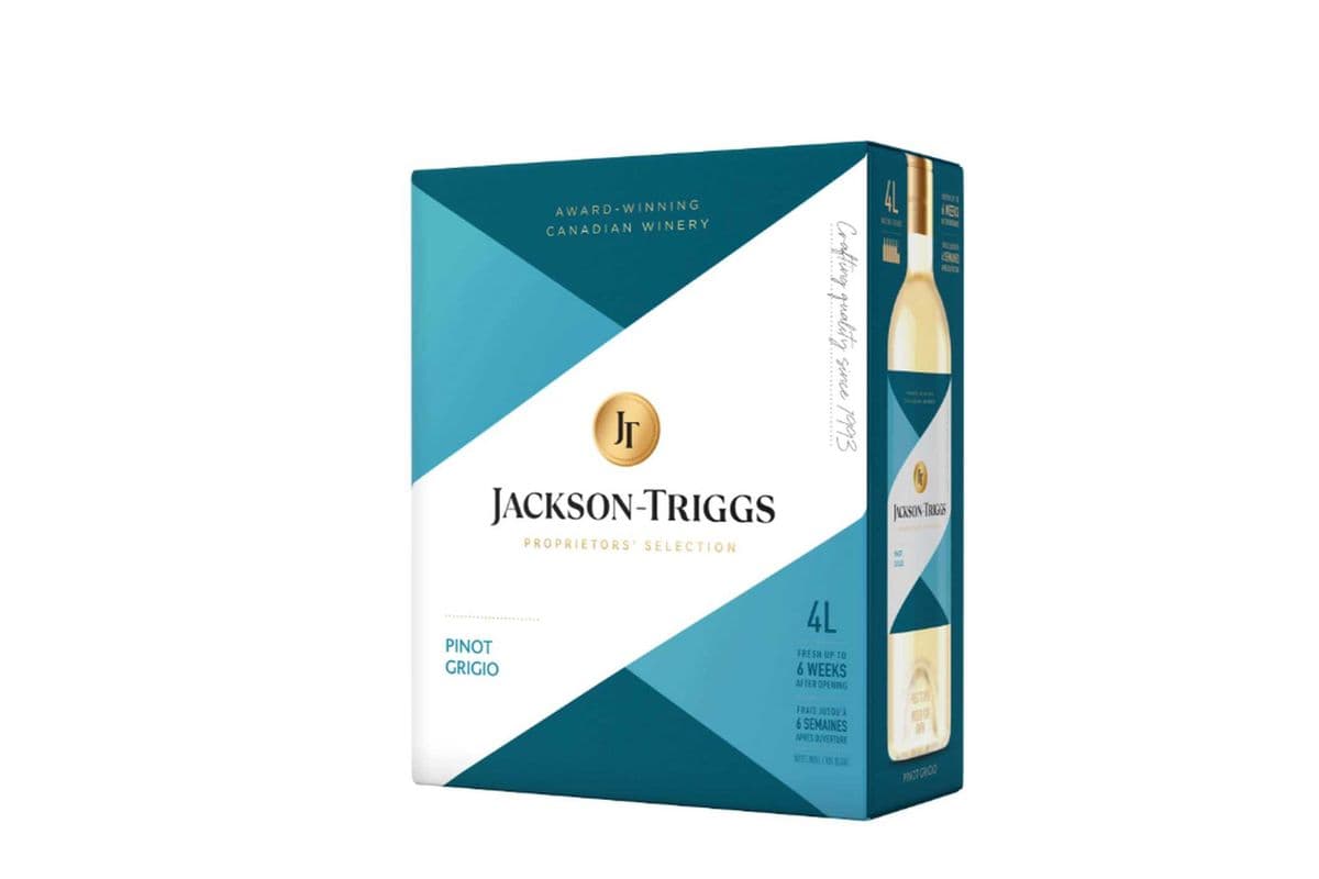 4L Jackson Triggs Pinot Grigio (1 x 4L)
