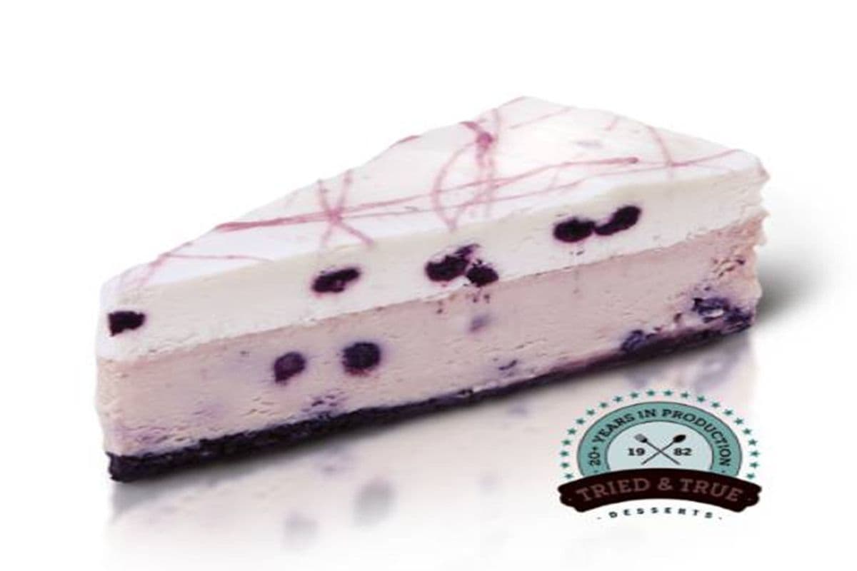 White Chocolate Blueberry Cheesecake