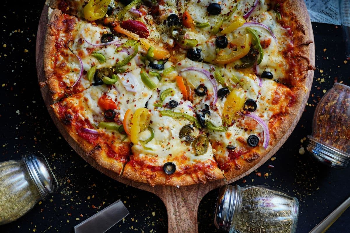 31. 12" Large Vegetarian Pizza with a Second Pizza